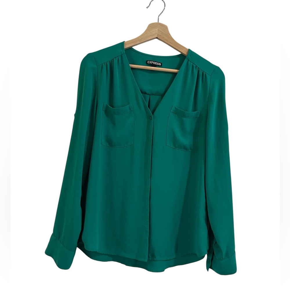 S Express Button Down Blouse